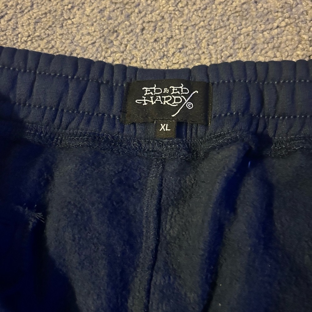 ED Hardy Men’s Size XL Panther Bulldog Sweatpant -EHM8003-7 NEW - Picture 3 of 7